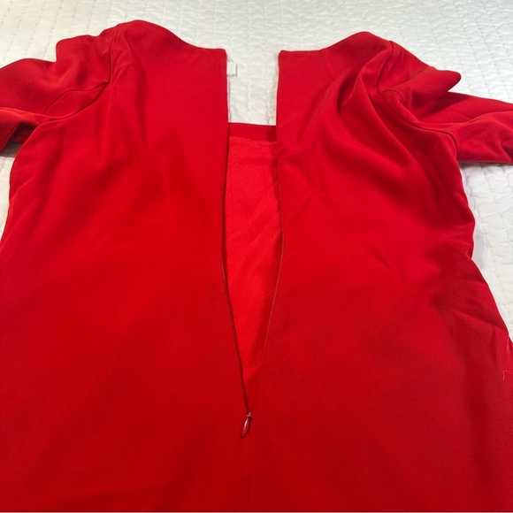 ASTR The Label Calanthe  Long Sleeve Minidress Cocktail In Red - Picture 15 of 16